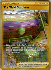 Turffield Stadium (Secret) SWSH07: Evolving Skies 234/203 Holo NM