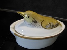 TERRINE OISEAU PORCELAINE