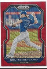 2021 Panini Prizm Red Wave Prizm 41/99 Noah Syndergaard #35
