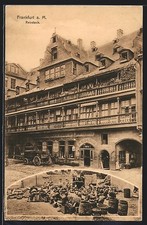 Alt-Frankfurt, Gasthof Der Rebstock, Gesamtansicht, Ansichtskarte 