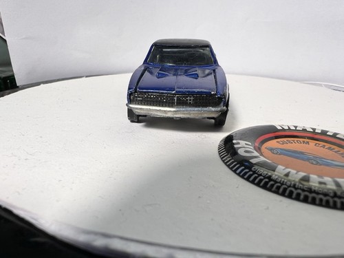 HOT WHEELS REDLINE CUSTOM CAMARO US BLUE MINT ULTRA RARE 1967 - 1. BESITZER - Bild 2 von 8