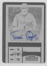 2017 Contenders Draft Picks Printing Plate Black 1/1 Trevor Rogers #52 Auto 8k4