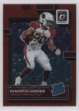 2022 Panini Donruss Optic Rated Rookie Red Stars Prizm Keaontay Ingram #285 7m3