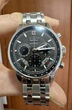 Paul Picot Gentleman Chrono Automatic Ref. 2130.SG Antracite Dial Swiss Made
