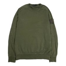 Stone Island Khaki Ghost leichter Pullover grün Größe Small S