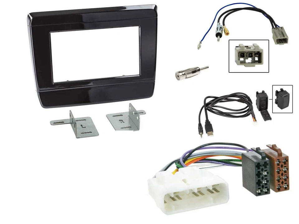 Pioneer DAB MP3 Bluetooth 2DIN USB Autoradio für Isuzu D-Max 2020 2021 Klavierla - Bild 3 von 4