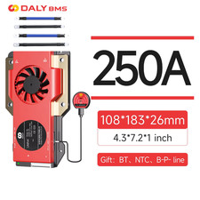 Daly BMS 3S 12V 250A Akumulator litowo-jonowy Smart BMS z modułem równowagi i Bluetooth