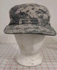 U.S Army Cadet Patrol Camo Cap Hat Green Sz 7 1/8 Made In USA
