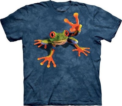 The Mountain Kinder T-Shirt ''Victory Frog''