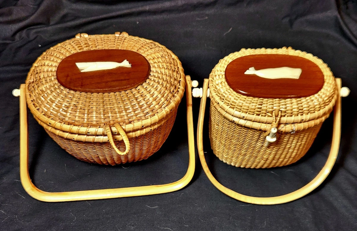 Nantucket Basket Purse In Collectible Baskets for sale | eBay