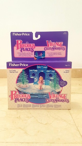 FISHER PRICE, El Castillo de Patinaje sobre Hielo de Año 1988