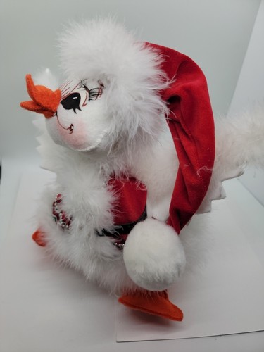 AnnaLee Christmas Candy Duckling 10" Santa Suit w Hat Doll - Picture 4 of 19