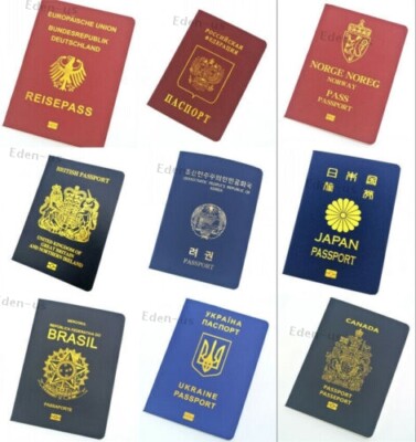 45 Countries Passport Movie Props Passport Notebook Student Imitation travelling