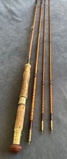 Vintage J Peek & Son “The Grays Inn ” Split Cane Fishing Rod 9ft- 4 Piece. VGC