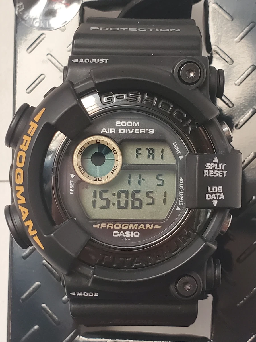 DW 8200BM 1T MIB II Frogman G Shock 1998 MT | eBay