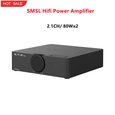 2.1 Channel Amplifier 80Wx2   Amplifier Hifi Power Amplifier SMSL A100 #E6