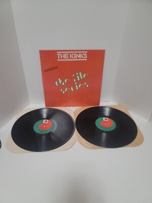 THE KINKS~The File Series~Near Mint UK Double Album~PYE #FILD 001-1