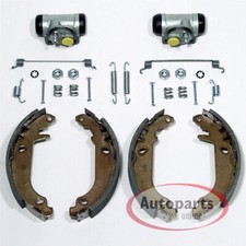 Bremsbackensatz Ø 180 mm + Zubehör Satz + Radzylinder hinten für Kia Picanto