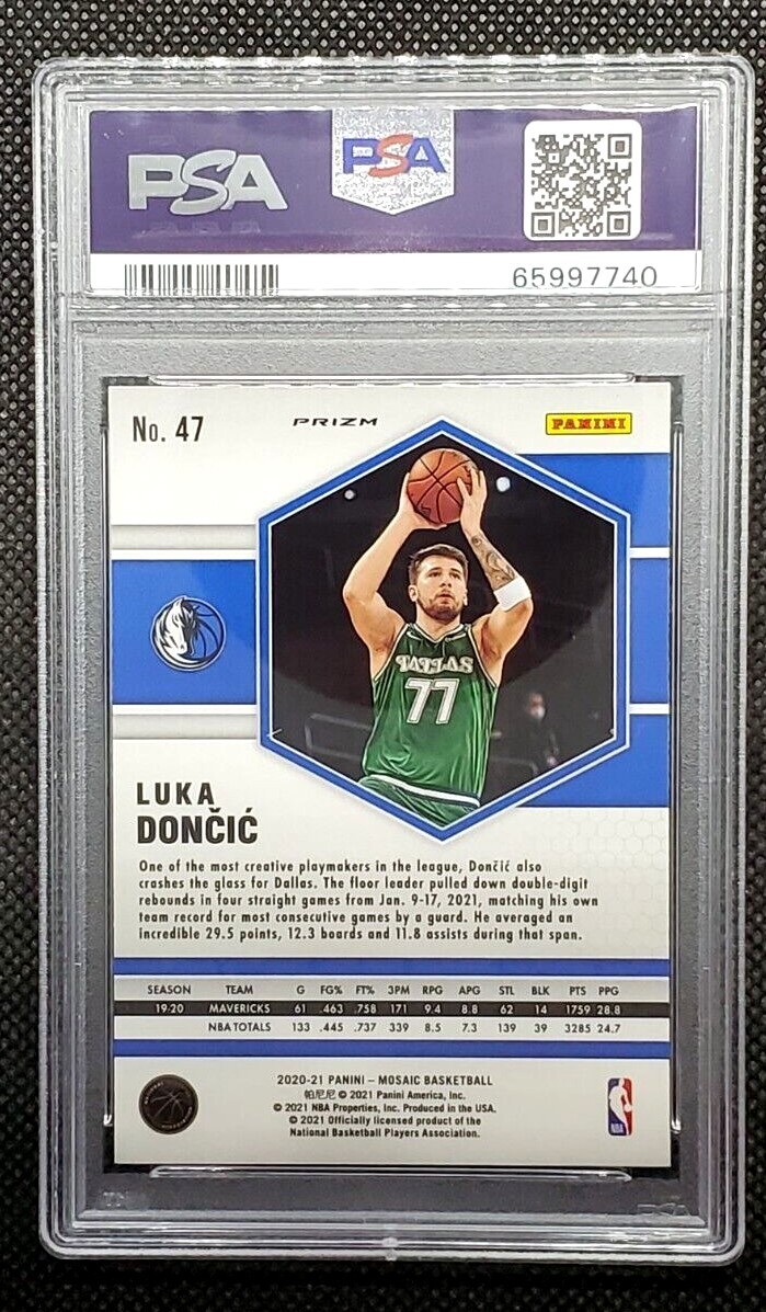 その他 2020 Prizm Mosaic Luka Doncic NBA PSA 10 Luka Doncic 2020 Panini MOSAIC GENESIS PRIZM PSA 10 GEM MINT