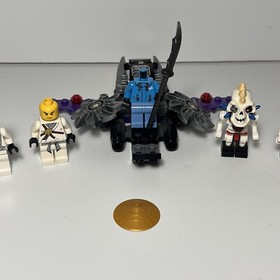 Lot Rare Lego Ninjago Zane - Nuckal - Krazi - 70724 Masters of Spinjitzu