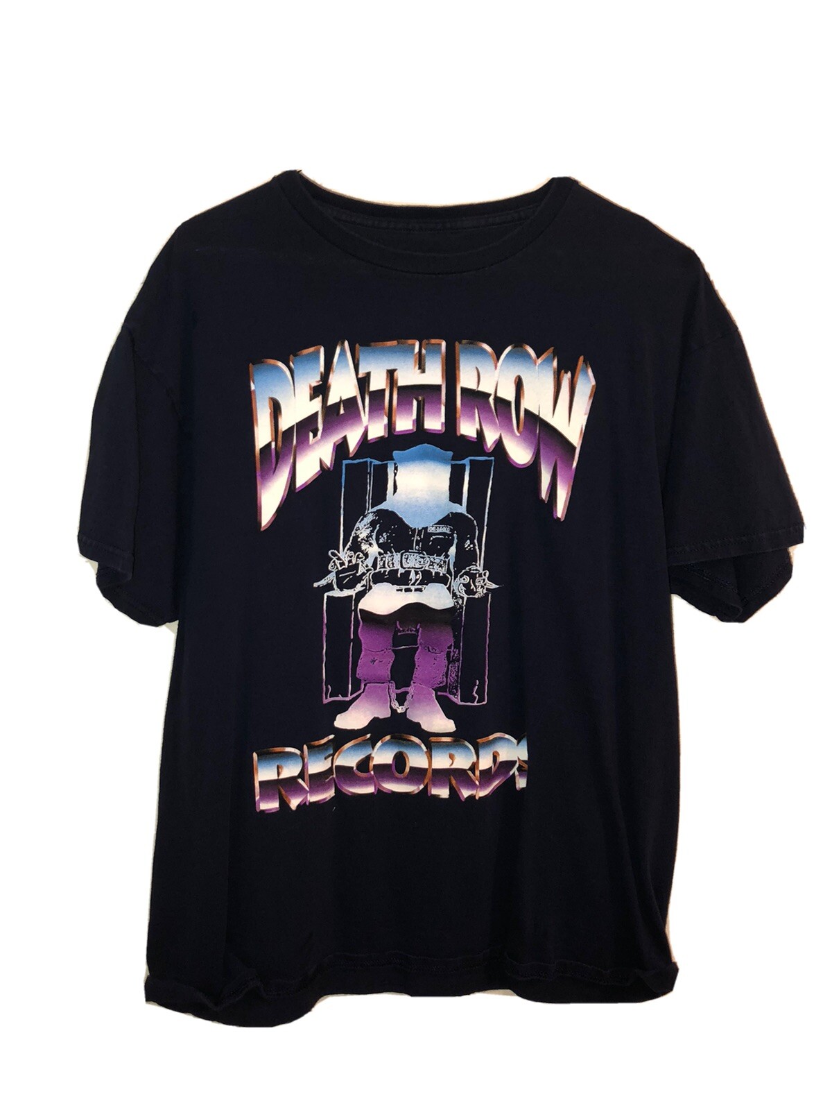 FILA T shirt Death Row Records taglia Large