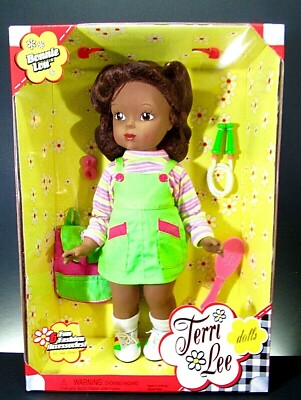 TERRI LEE 2004 NIB BONNIE LOU 15 INCH VINYL DOLL AND