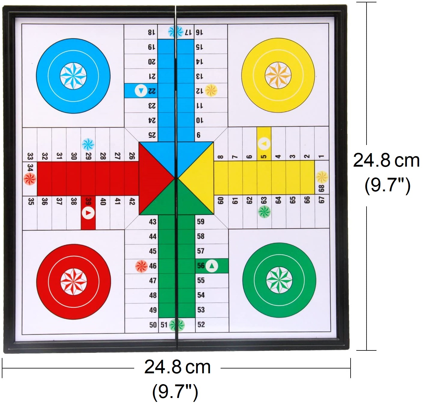 Compre Magnetic Portátil Ludo Board Games Classic Entertainment