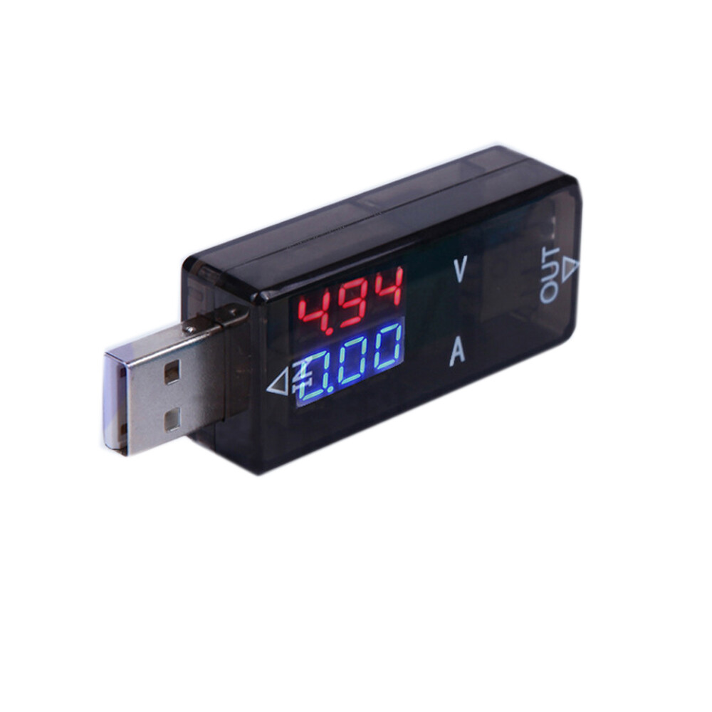 USB Tester 13 In 1 DC Digital Voltmeter Amperimetro Voltage Current Volt Meter Ammeter Detector Power Bank Charger Indicator Wide Range
