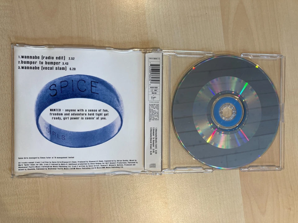 Spice Girls - Wannabe (3 Track Maxi CD) - Bild 2 von 3