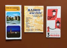 Vintage Tourist Brochures/Guides to Madrid