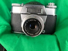 Voigtlander   Bessamatic CS Camera with Color-Skopar X 50mm f/2.8 Lens and Case