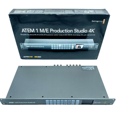 Blackmagic ATEM 1 M/E Production Studio 4K - direkt vom Fachhändler