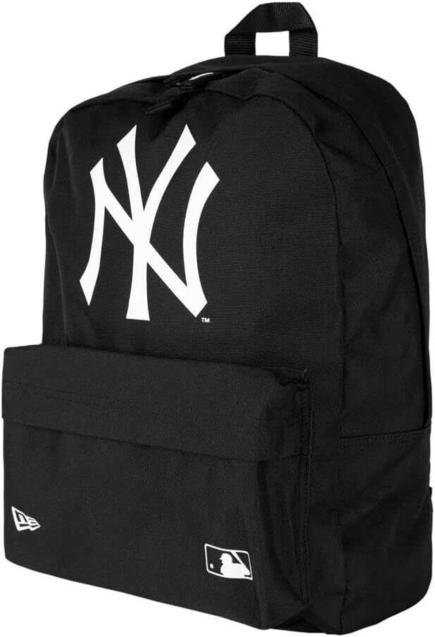 New Era Backpack Unisex - Adulto (Pacco da 1) Taglia unica, Nero