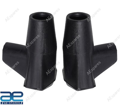 Für Lambretta Schwarze Gummi Standfüße Schuh GP LI SX TV Roller AEs