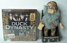 NEW SEALED Duck Dynasty Redneck Wisdom Board Game FAMILY NIGHT + Talking Plush