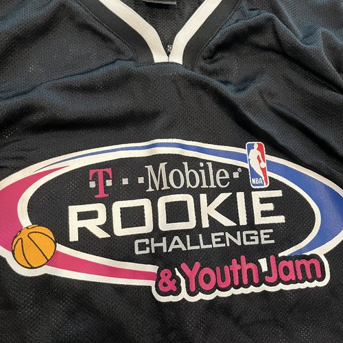 Adidas T Mobile Rookie Challenge Las Vegas Black NBA Jersey Size Men’s M - 第 5/7 張圖片