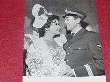 FONDS GERMAINE ROGER VINTAGE PHOTO CHEVALIER DU CIEL LUIS MARIANO L. DOLENE 1955