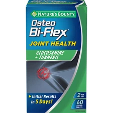 Nature's Bounty Osteo Bi-Flex with Glucosamine Turmeric Joint Pain 83g NEW