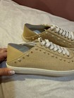 New Stuart Weitzman Natural Embellished Platform Sneaker Shoes Size 9M — photo 7