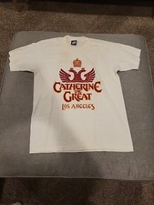 Vintage Made In USA Catherine The Great Single Stitch T Shirt Large Los Angeles