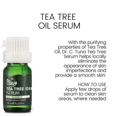 best tea tree serum