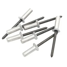 DIN15973 100X M3.2/M4/M4.8/M5 Aluminum Countersunk Head Closed End Blind Rivets