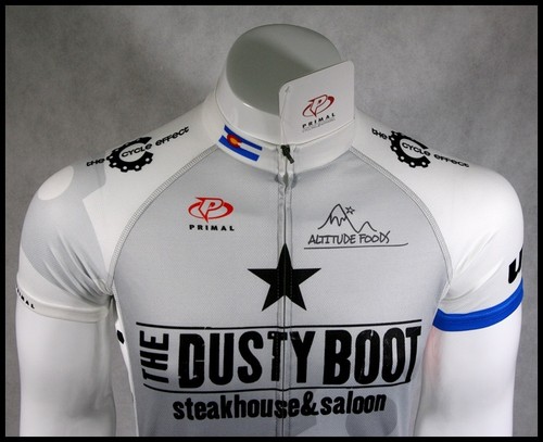 NEW CUSTOM PRIMAL WEAR COLORADO CYCLING JERSEY RACE RAGLAN ADULTS MENS XS - Picture 2 of 9