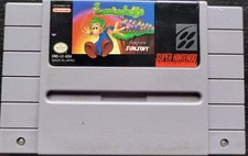 LEMMINGS - SNES - Super Nintendo Ent System 1995 NTSC Cartridge + Protector MINT