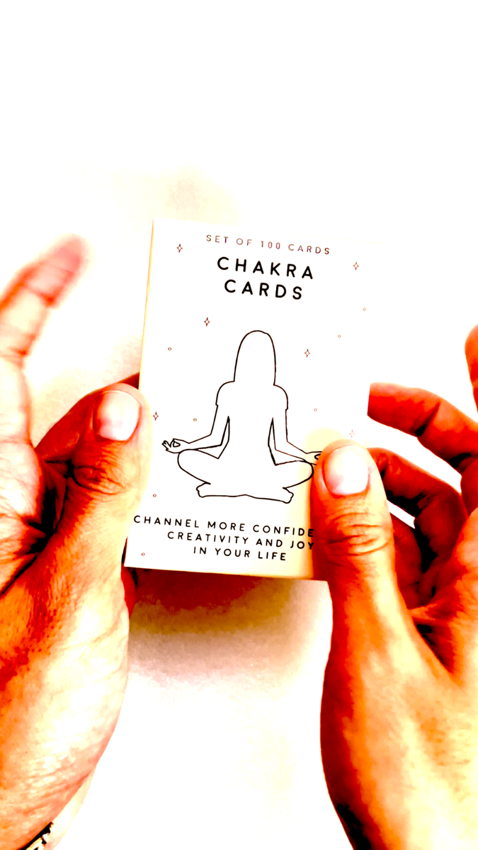 Chakra Cards - Set of 100 Cards to learn about Chakras to align