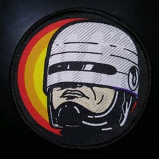 PATCH - RoboCop (woven) - Horror, Sci-Fi, movie, cult, Robo Cop, cyberpunk 