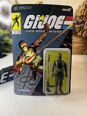 Target Exclusive: ReAction Super 7:  2022 Commando: SNAKE EYES:100% CMP/MOC!!