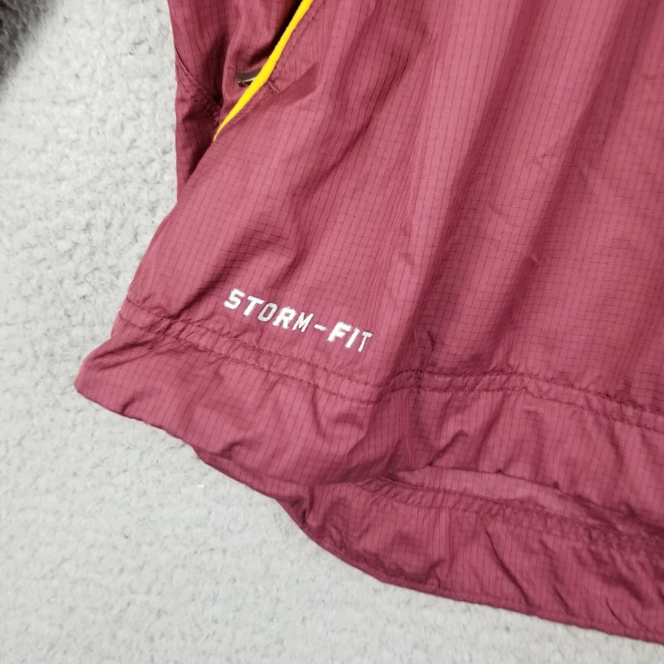 Nike Arizona State Fencing Jacket Men Large Team Issue Storm fit Devil Rain Coat - Image 3 of 4