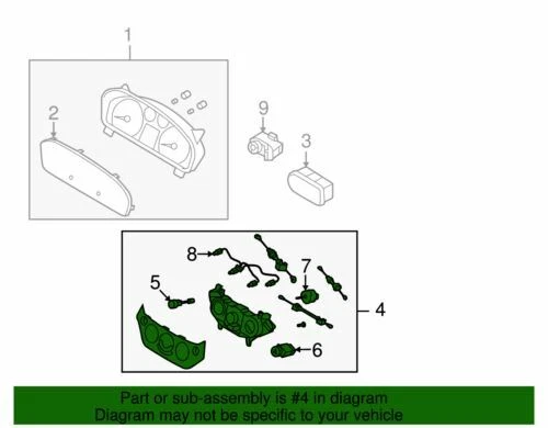 Chevrolet Aveo Aveo5 1,6 L L4 genuino GM 2007-2011 - control de calefacción de gas 96650500 Foto 2 de 2