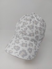 Faded Leopard Print Womens Strap Dad Back Hat Cap